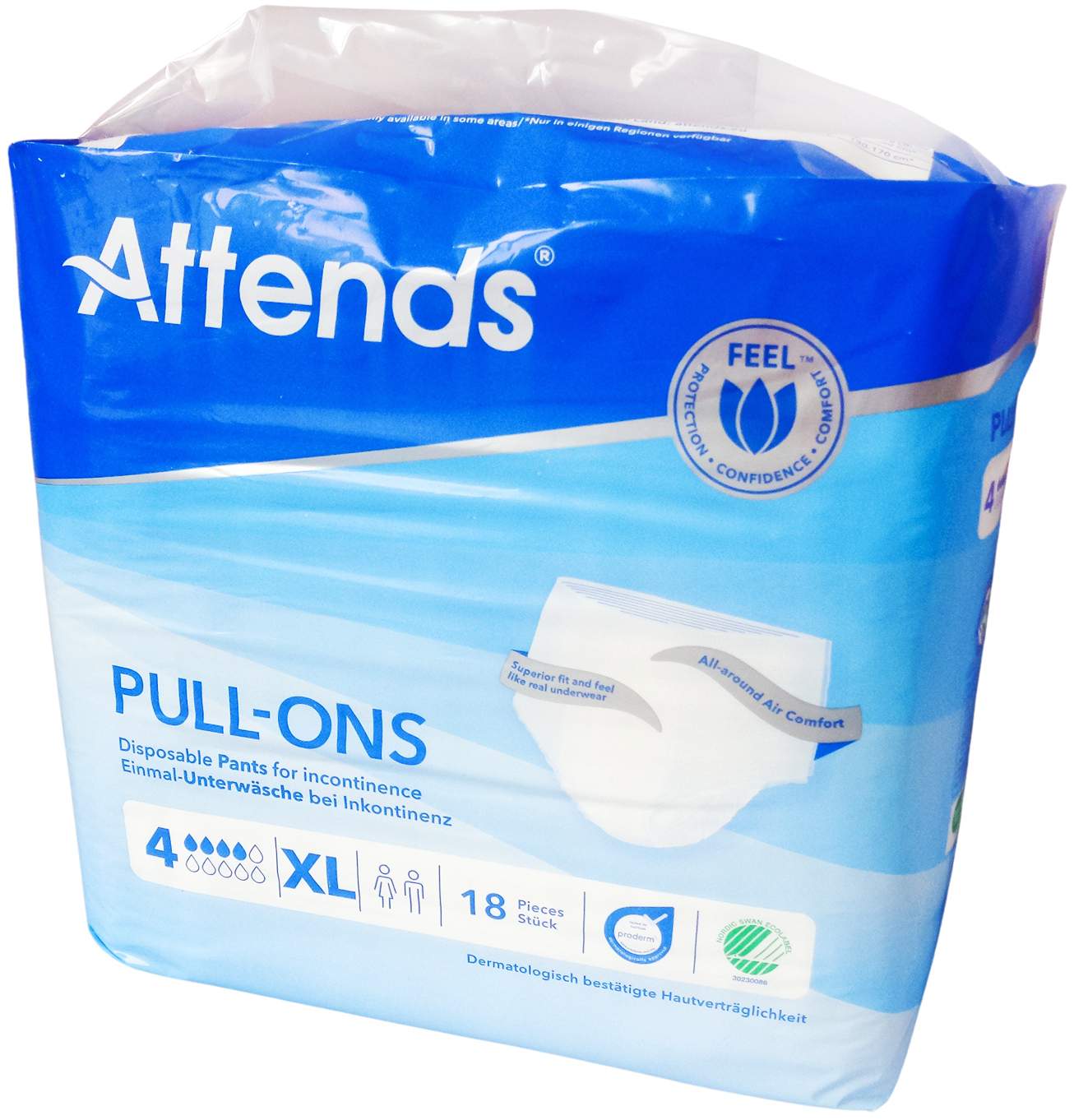 Attends Pull-Ons 4 Xl 18 Stück
