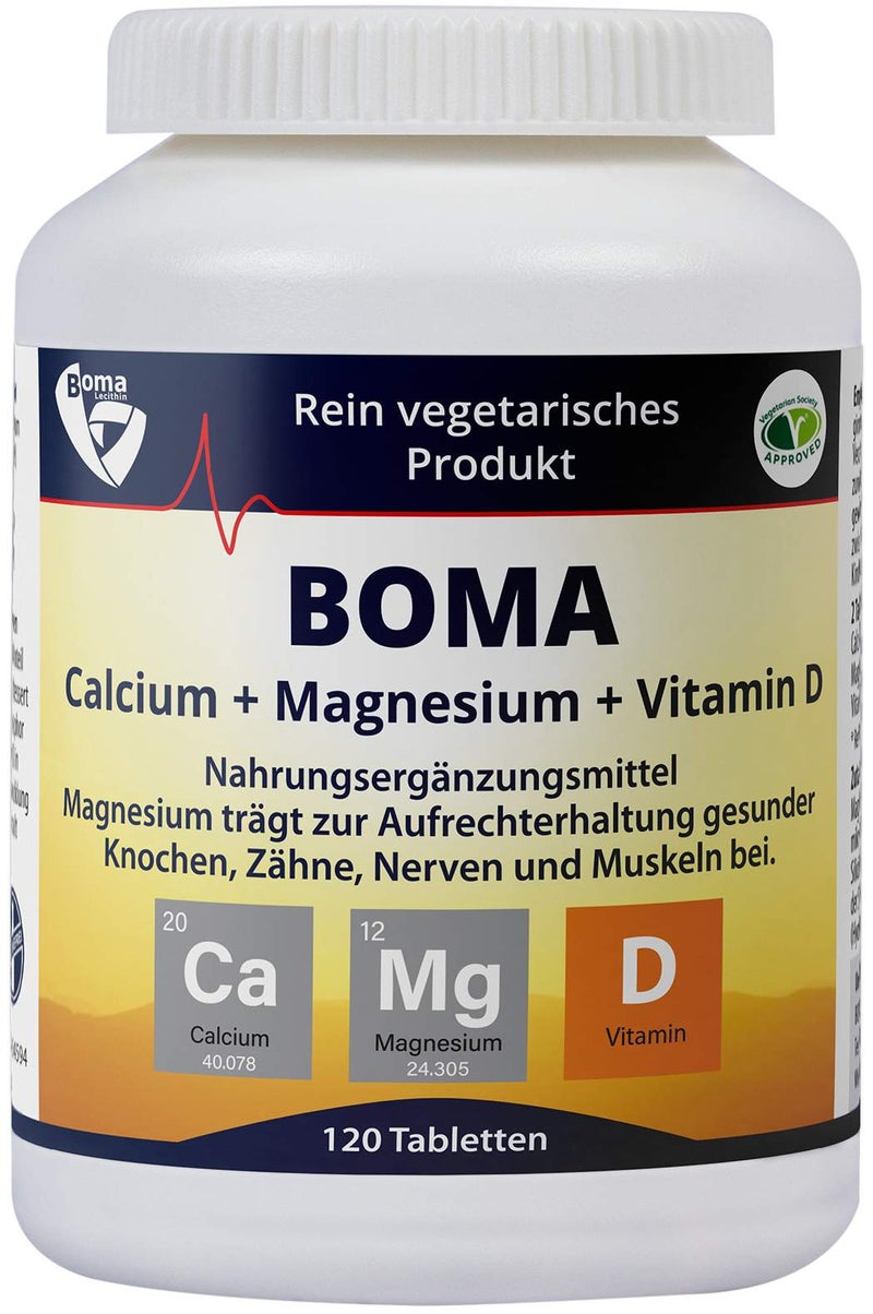 Calcium Magnesium Vitamin D 120 Tabletten