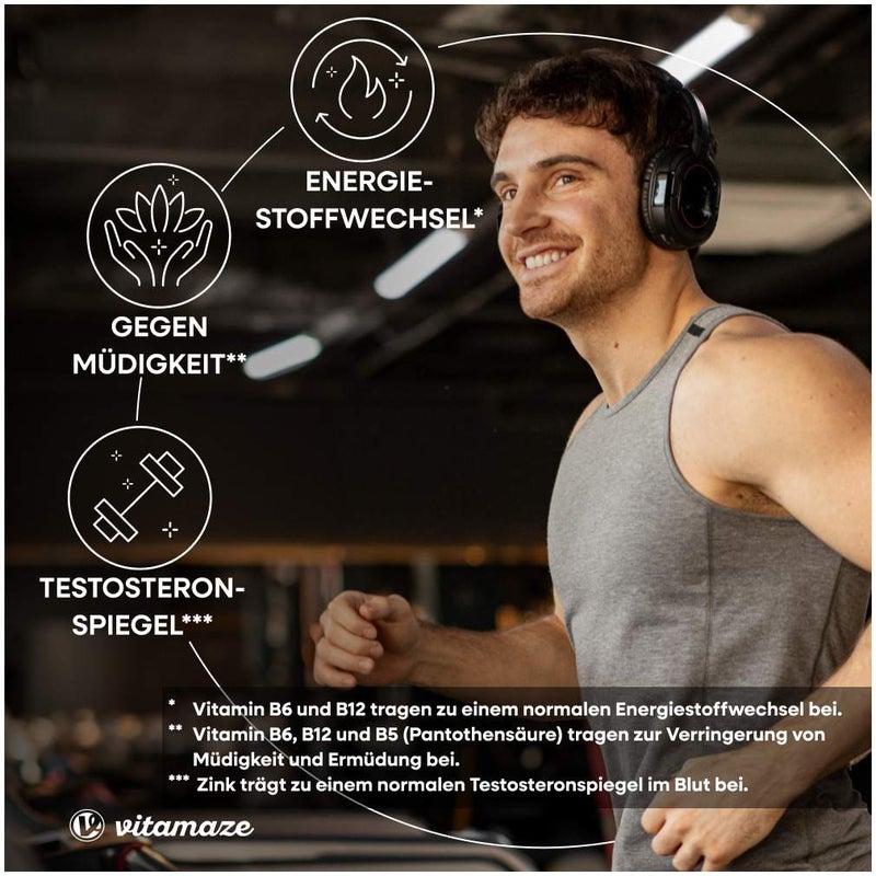 Maca Schwarz + Tribulus + Ginseng Komplex 180 Kapseln