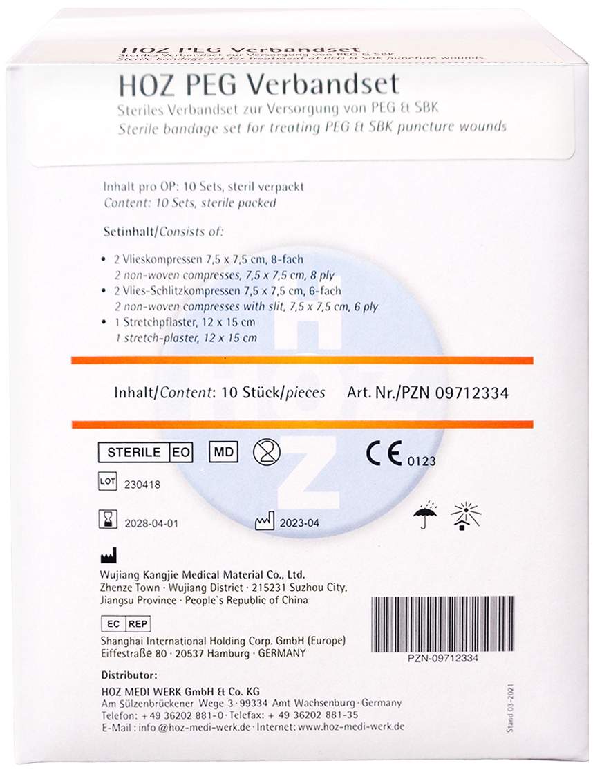 Hoz Peg Verbandset 10 Stk