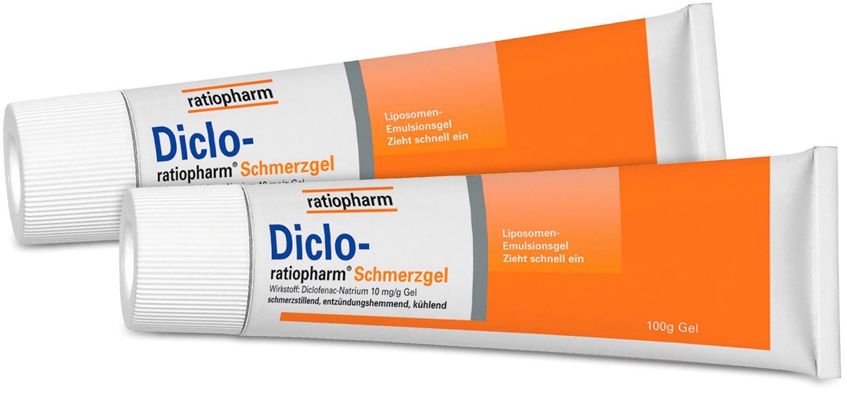 Sparset Diclo-ratiopharm Schmerzgel 2 x 100 g