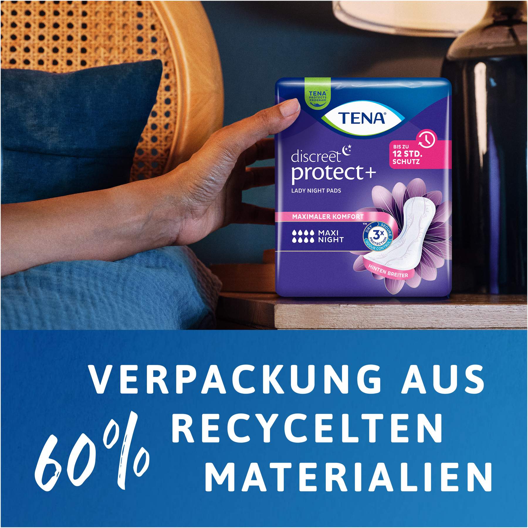 Tena Lady Discreet Maxi Night 12 Einlagen