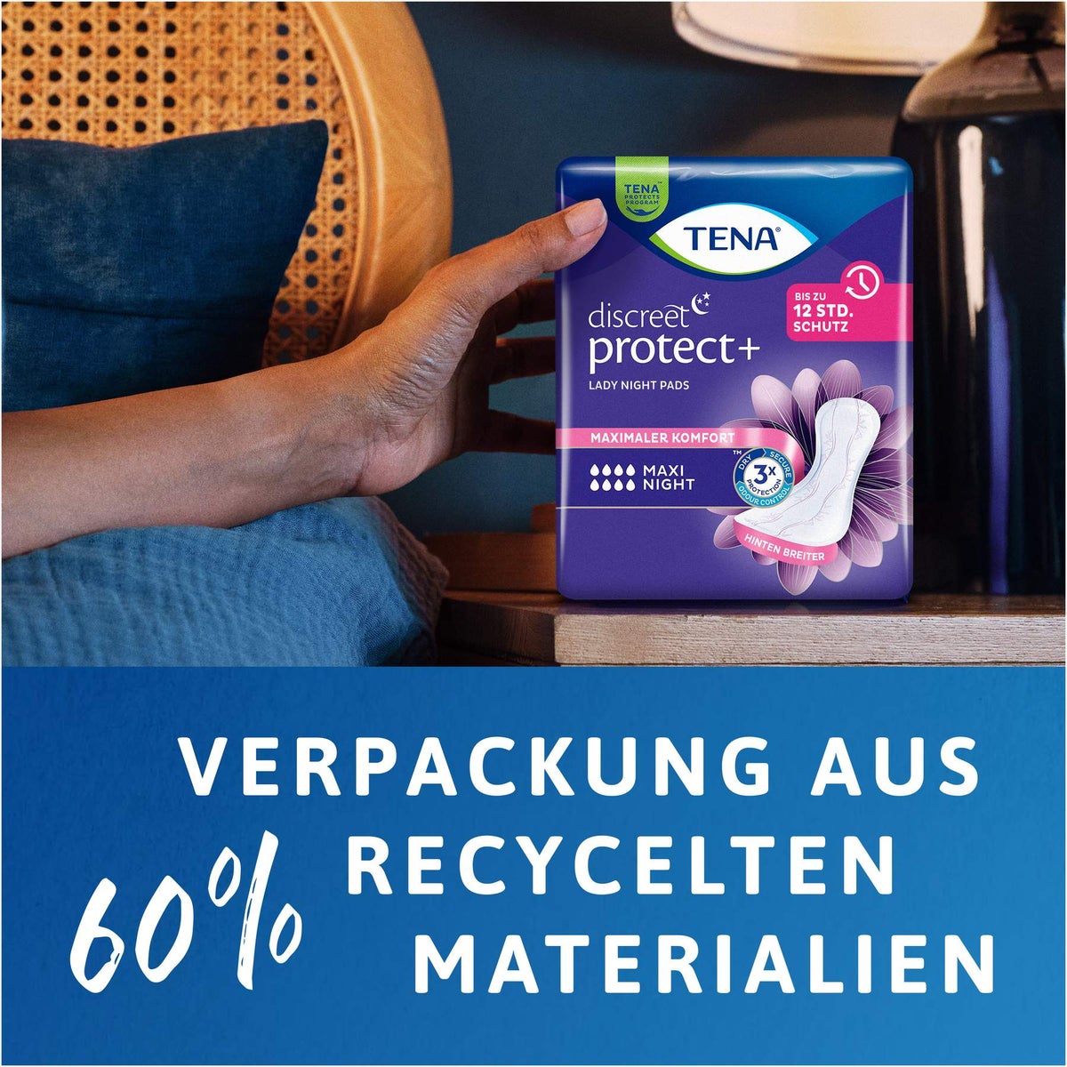 Tena Lady Discreet Maxi Night 12 Einlagen
