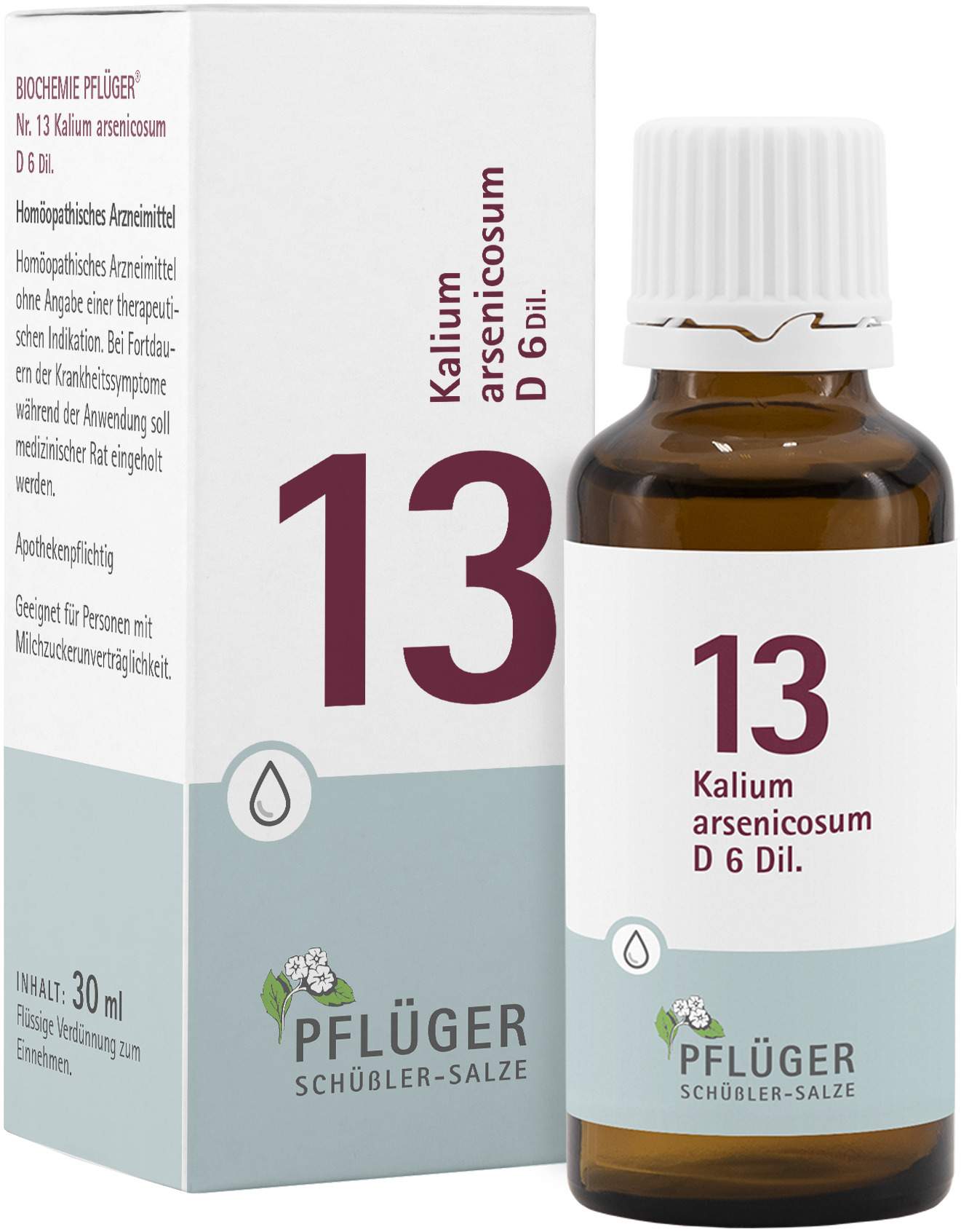 Biochemie Pflüger 13 Kalium Arsenicosum D6 30 ml Tropfen