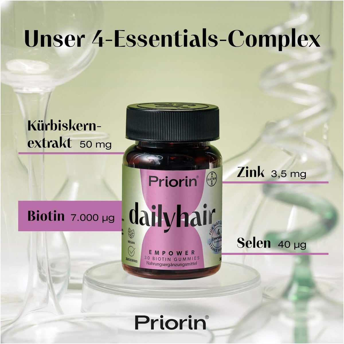 Priorin dailyhair Empower Gummies 30 Stück
