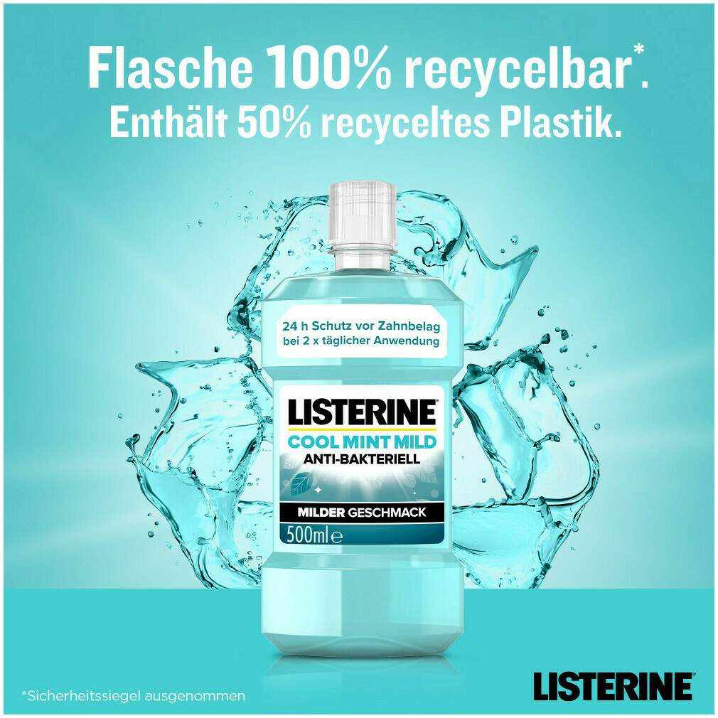 Listerine Cool Mint milder Geschmack 500 ml