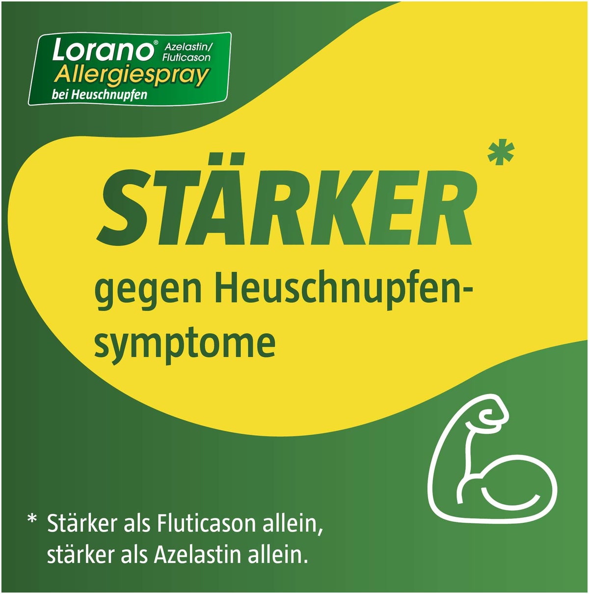 Lorano Azelastin-Fluticason Allergiespray bei Heuschnupfen 23 g
