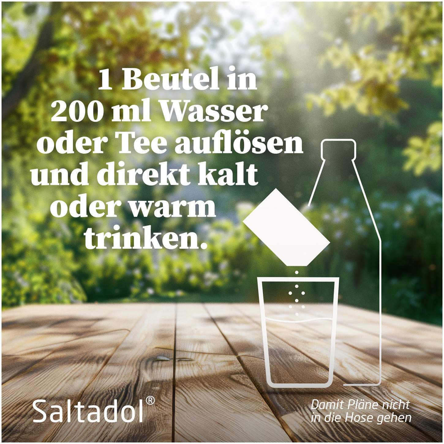Saltadol Elektrolyt Pulver 12 Beutel