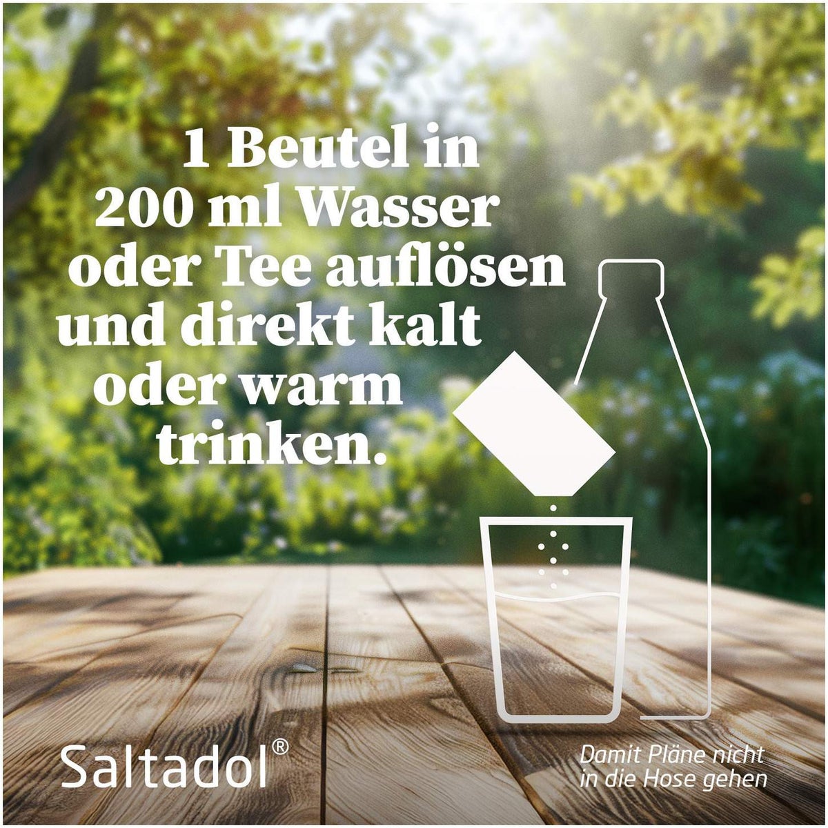 Saltadol Elektrolyt Pulver 12 Beutel