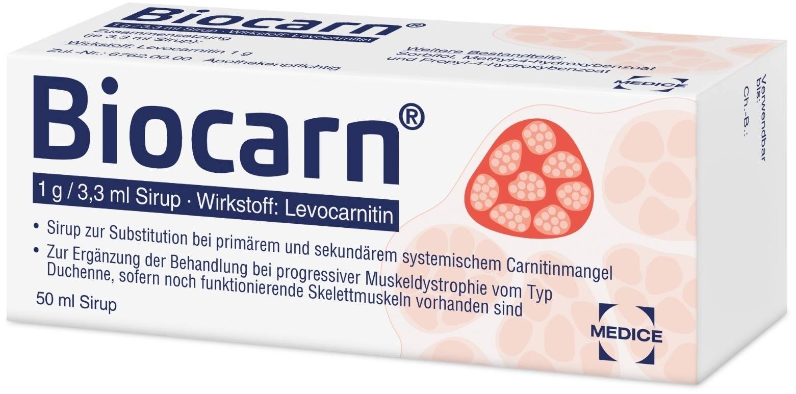 Biocarn 50 ml Sirup