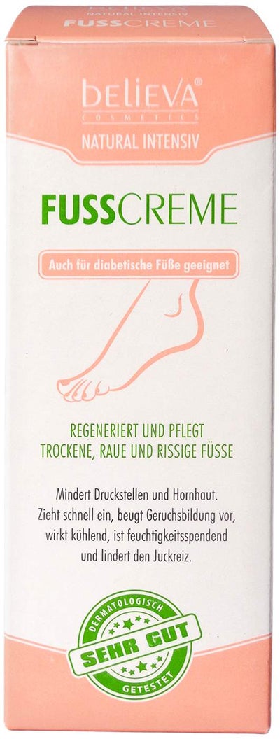 Believa Natural Intensiv Fußpflegecreme 100ml