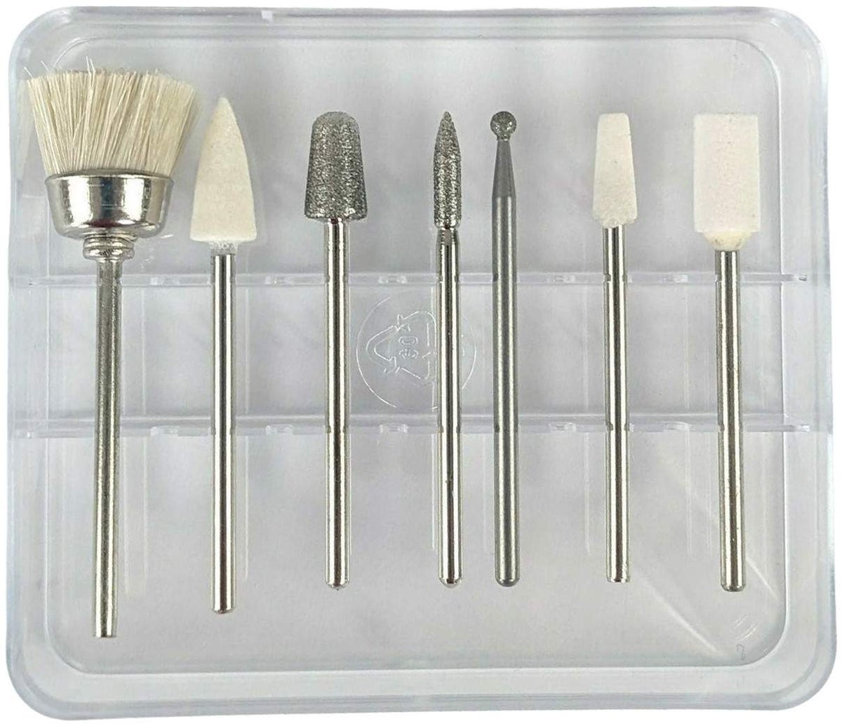 Elektrisches Maniküre-Pediküre-Set mit 7 Aufsätzen