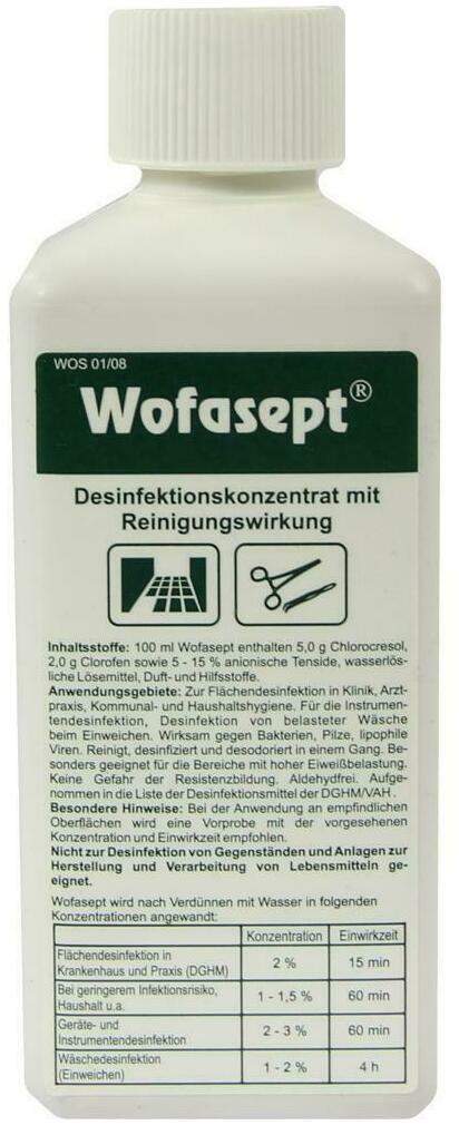Wofasept Desinfektionslösung 250 ml