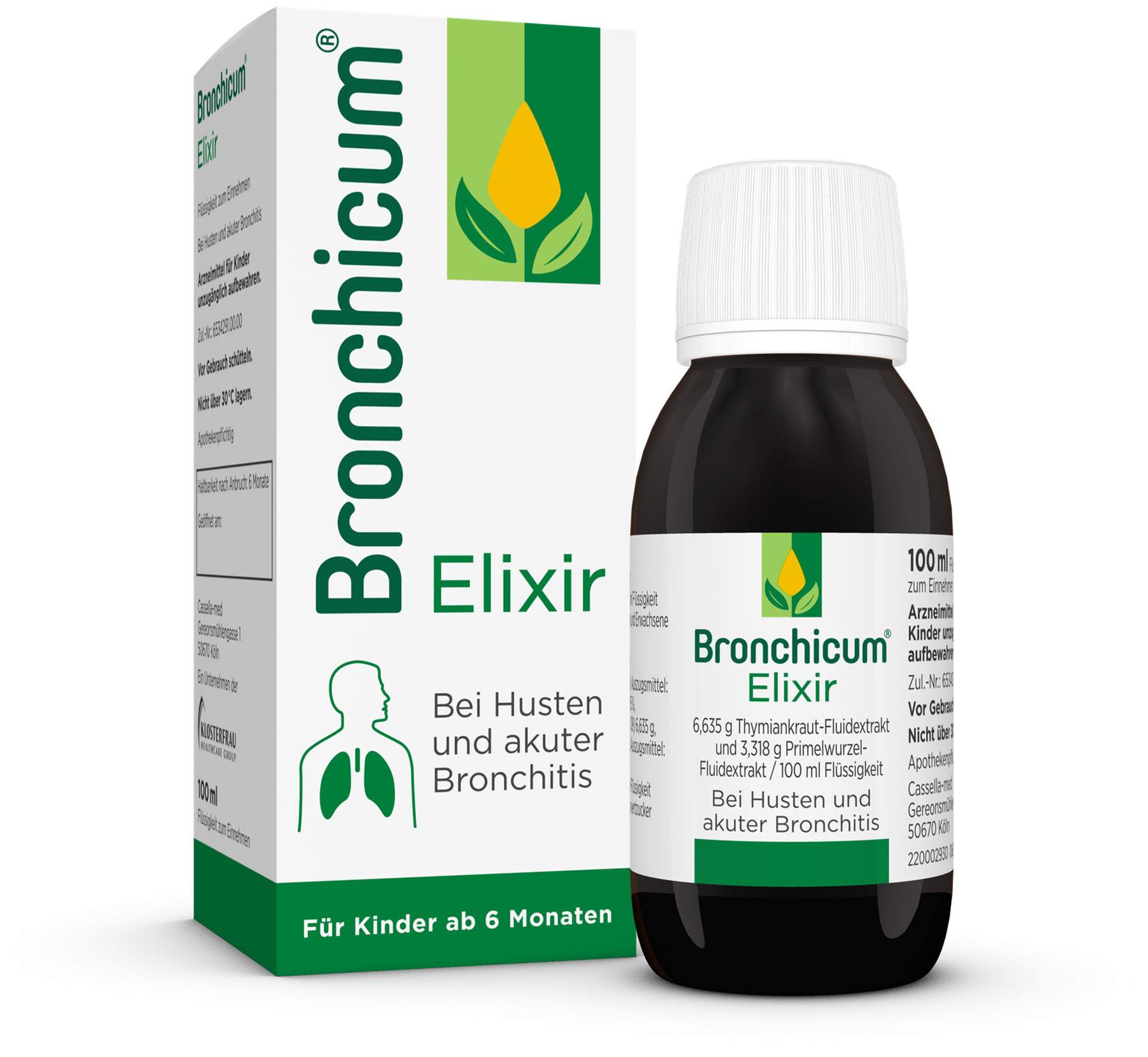 Bronchicum Elixir 100 ml Flüssigkeit