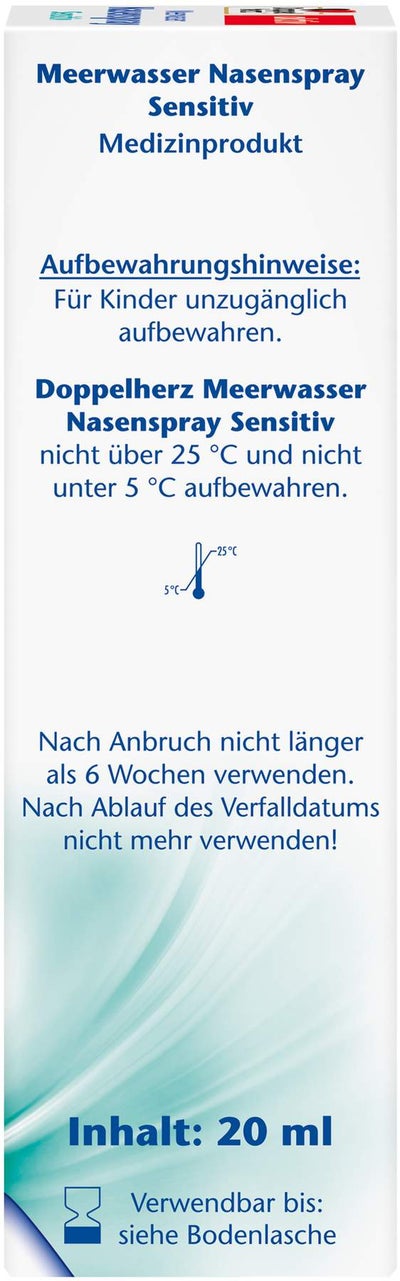 Doppelherz aktiv Meerwasser 20 ml Nasenspray mit Panthenol
