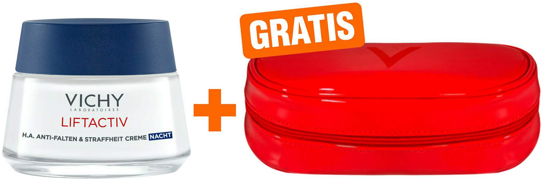 Vichy Liftactiv Nachtcreme 50ml + gratis Kosmetiktasche 1 Stück