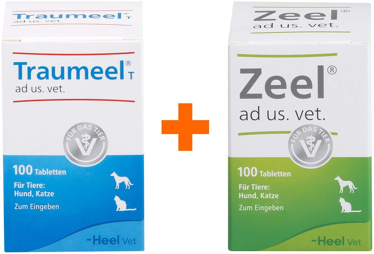 Traumeel T Vet. 100 Tabletten + Zeel ad us. vet. 100 Tabletten