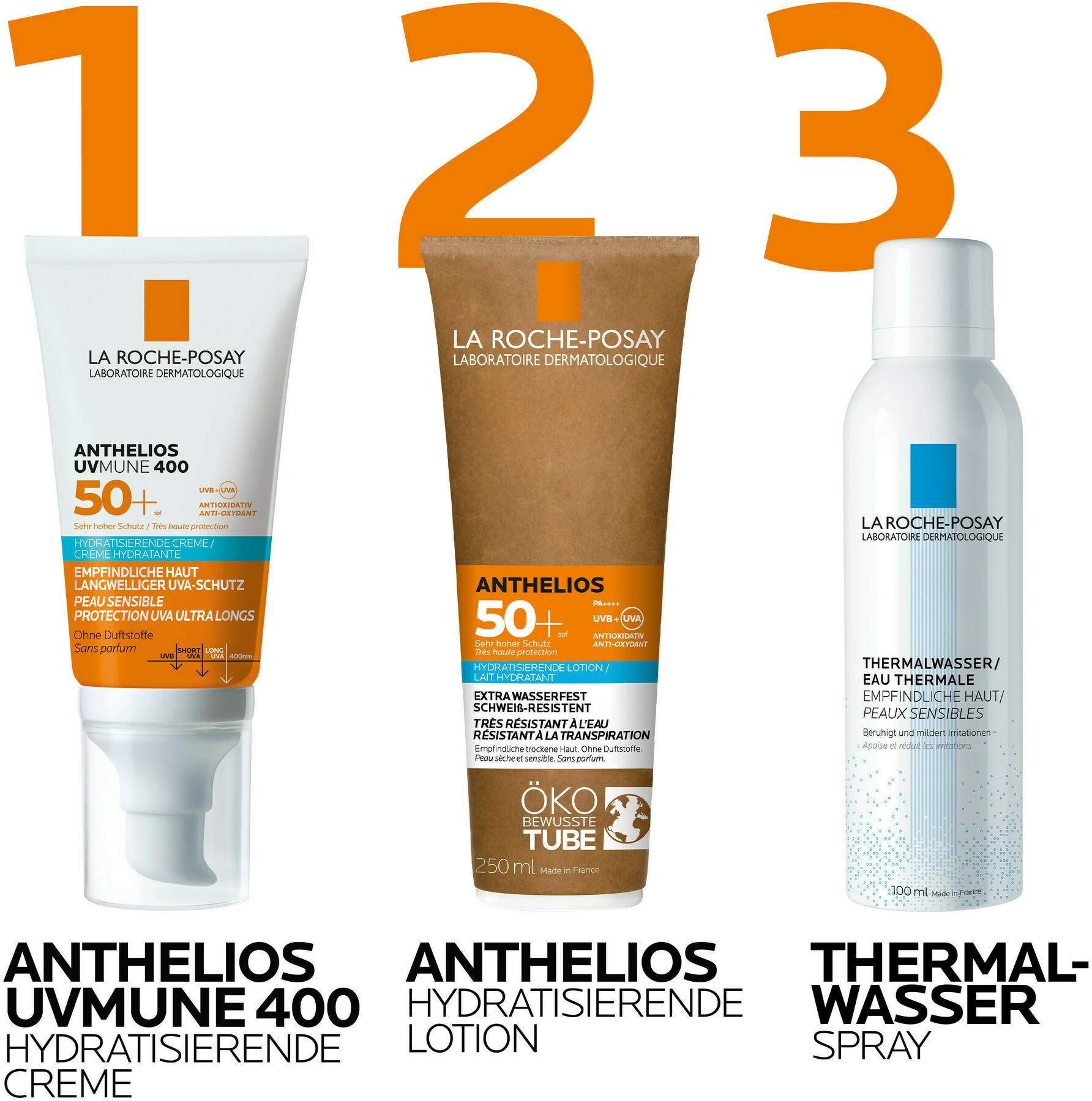 La Roche Posay Anthelios Hydratisierende Creme UVMune 400 LSF 50 + 50 ml
