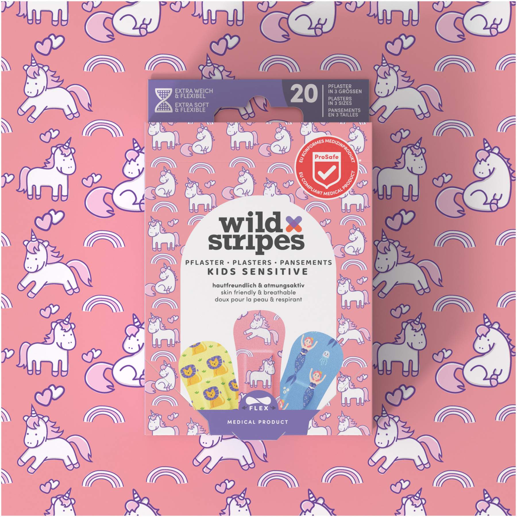 Wild Stripes Kids Sensitive Fantasy Edition 20 Stück