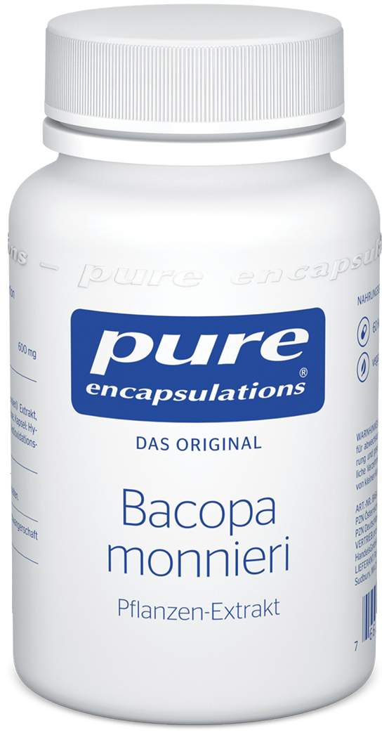 Pure Encapsulations Bacopa Monniera Kapseln