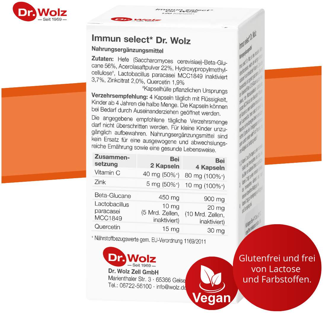 Immun Select Dr.Wolz Kapseln 120 Stück