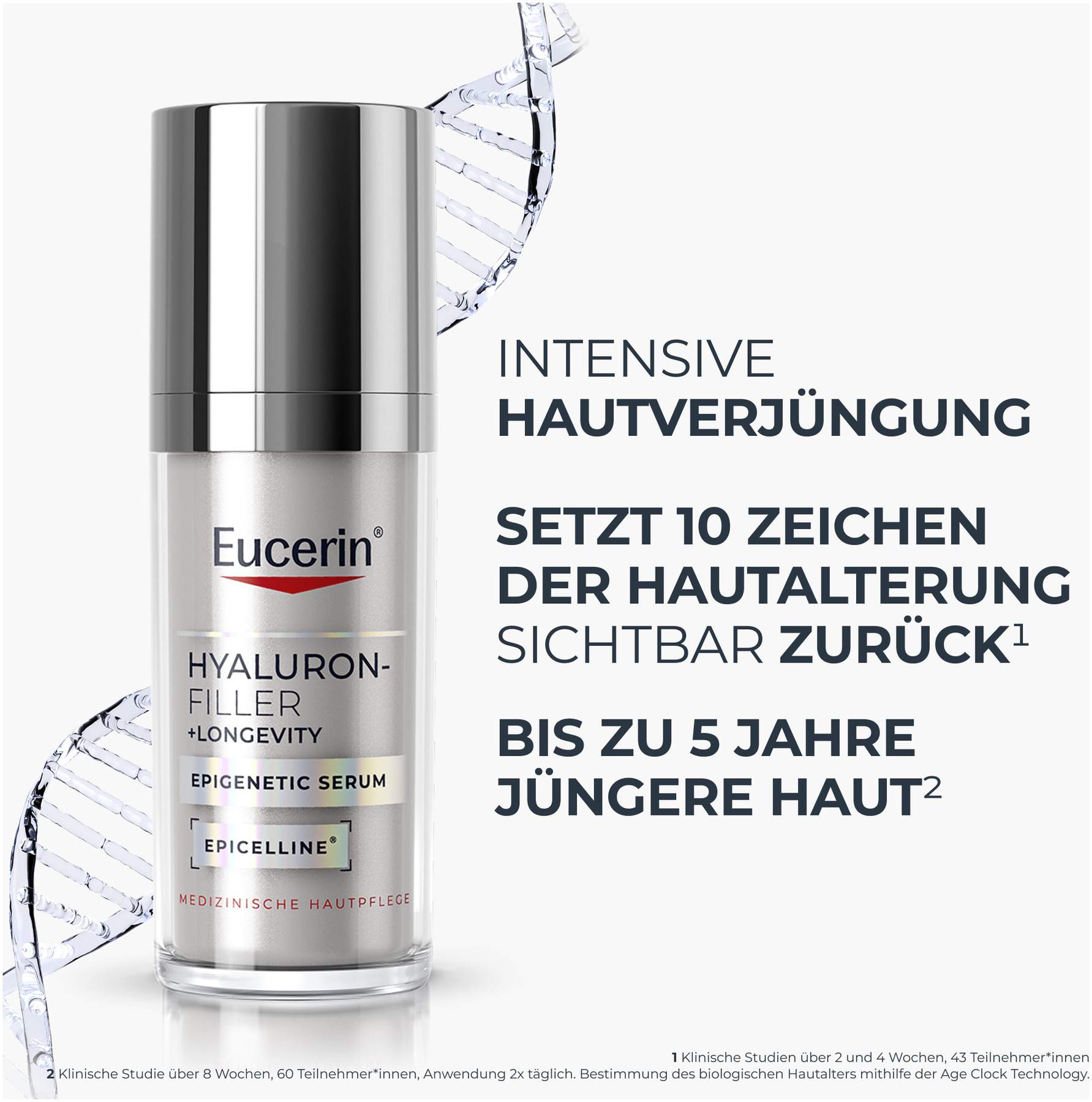 Eucerin Hyaluron - Filler + Longevity Epigenetic Serum 30 ml