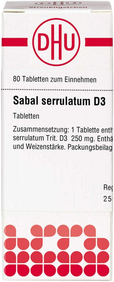 Dhu Sabal Serrulatum D3 80 Tabletten