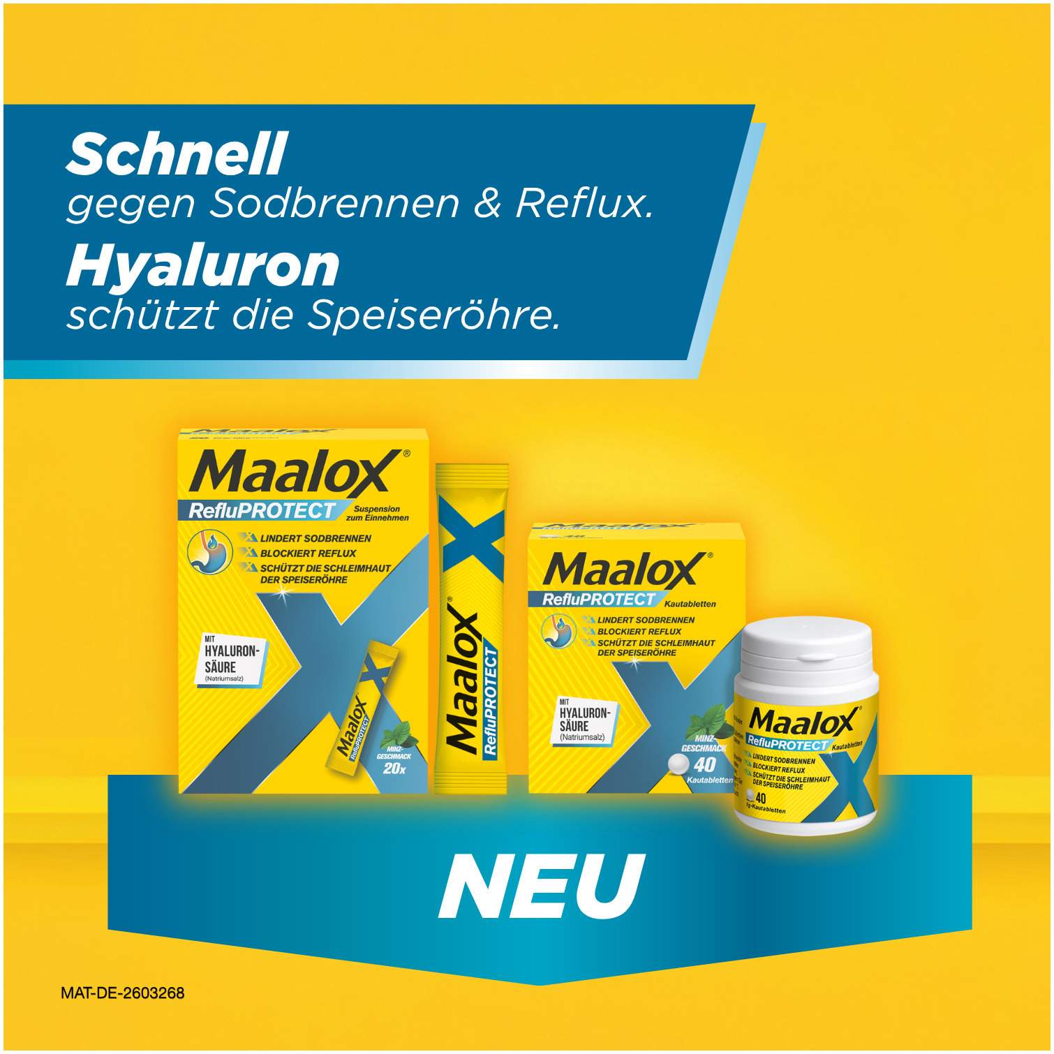 Maalox RefluProtect 40 Kautabletten
