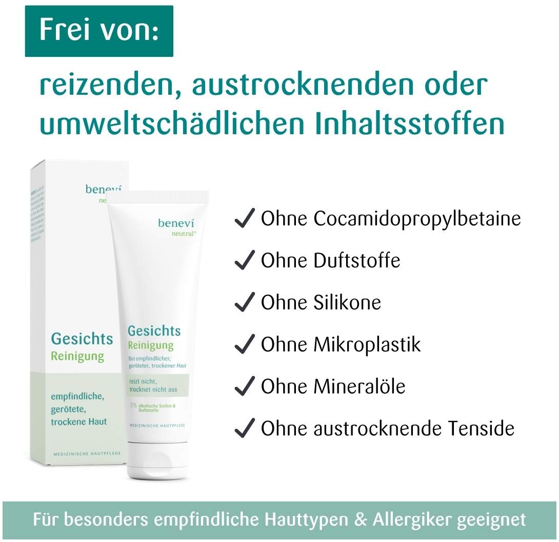 Benevi Neutral Gesichts - Reinigung Gel 125 ml