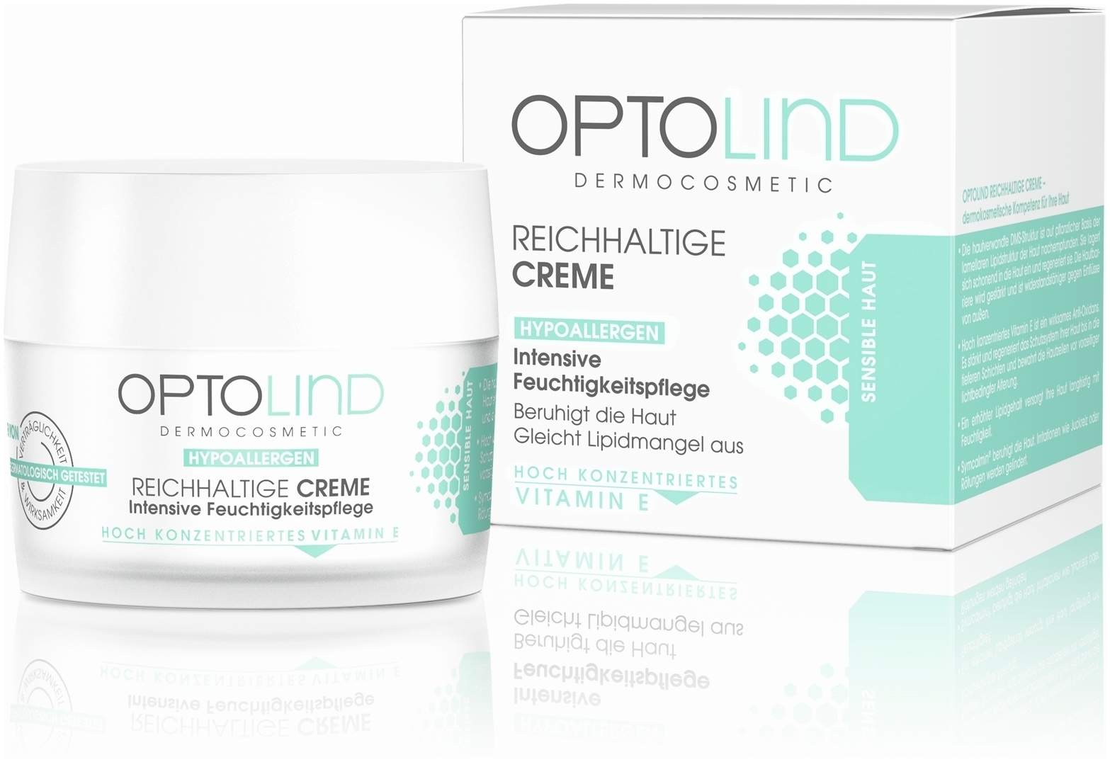 Optolind Reichhaltige Creme Empfindliche Haut 50 ml Creme