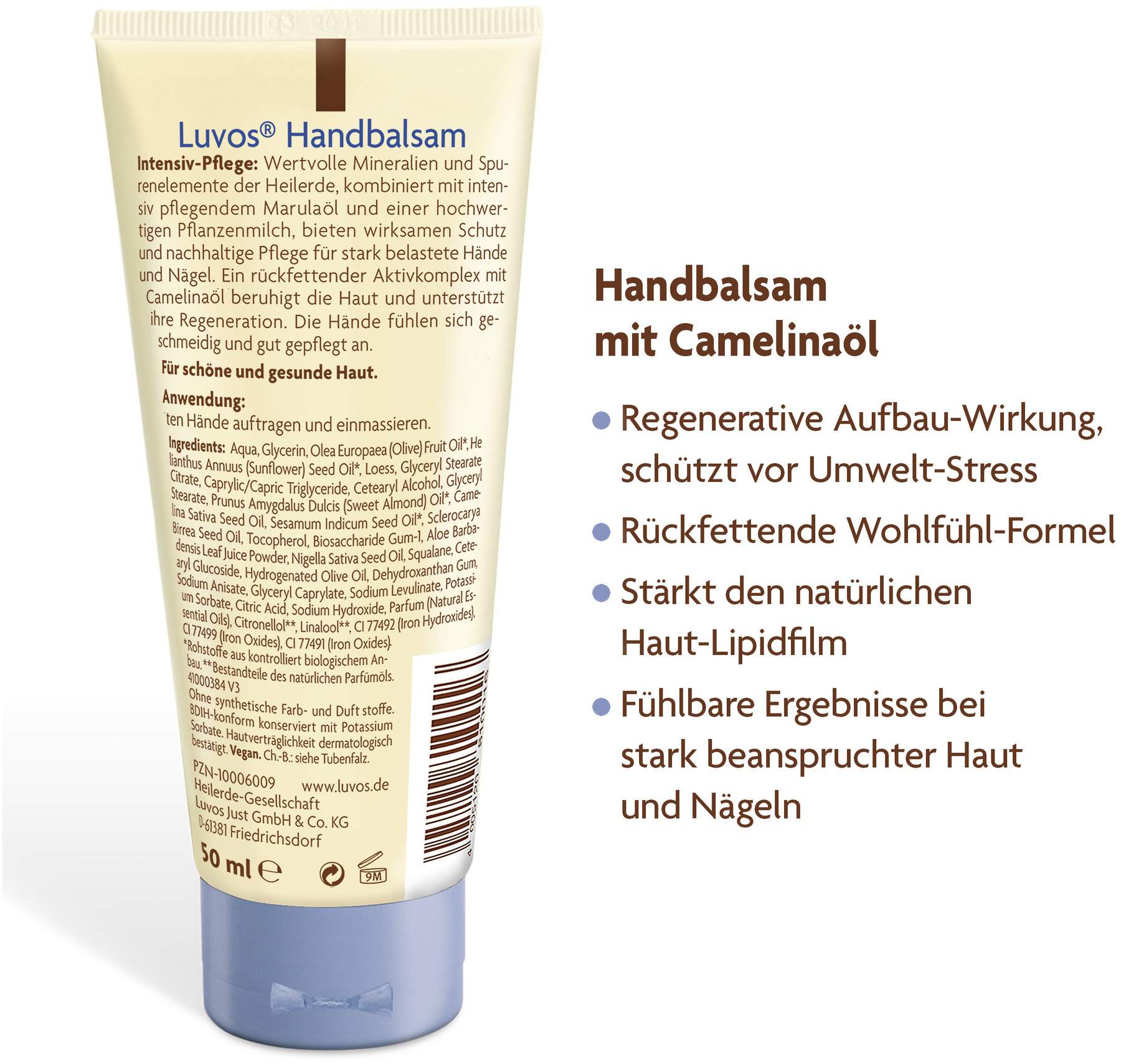 Luvos Naturkosmetik Handbalsam Intensivpflege