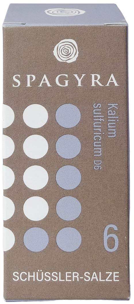 Schüssler Nr.6 Kalium Sulfuricum D 6 Globuli 10 G