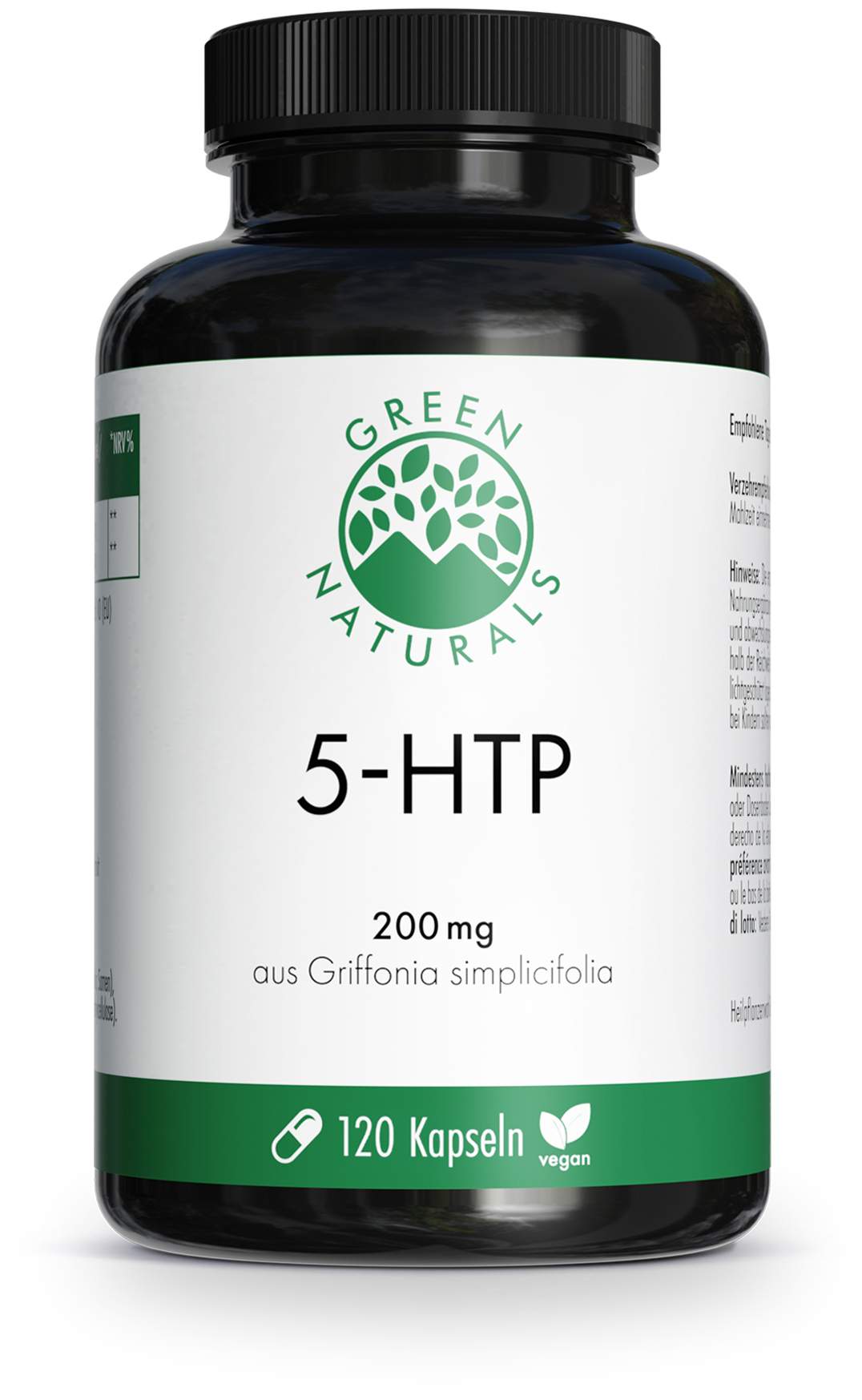 Green Naturals 5-HTP 200 mg 120 Kapseln