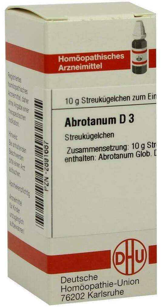 Dhu Abrotanum D3 Globuli