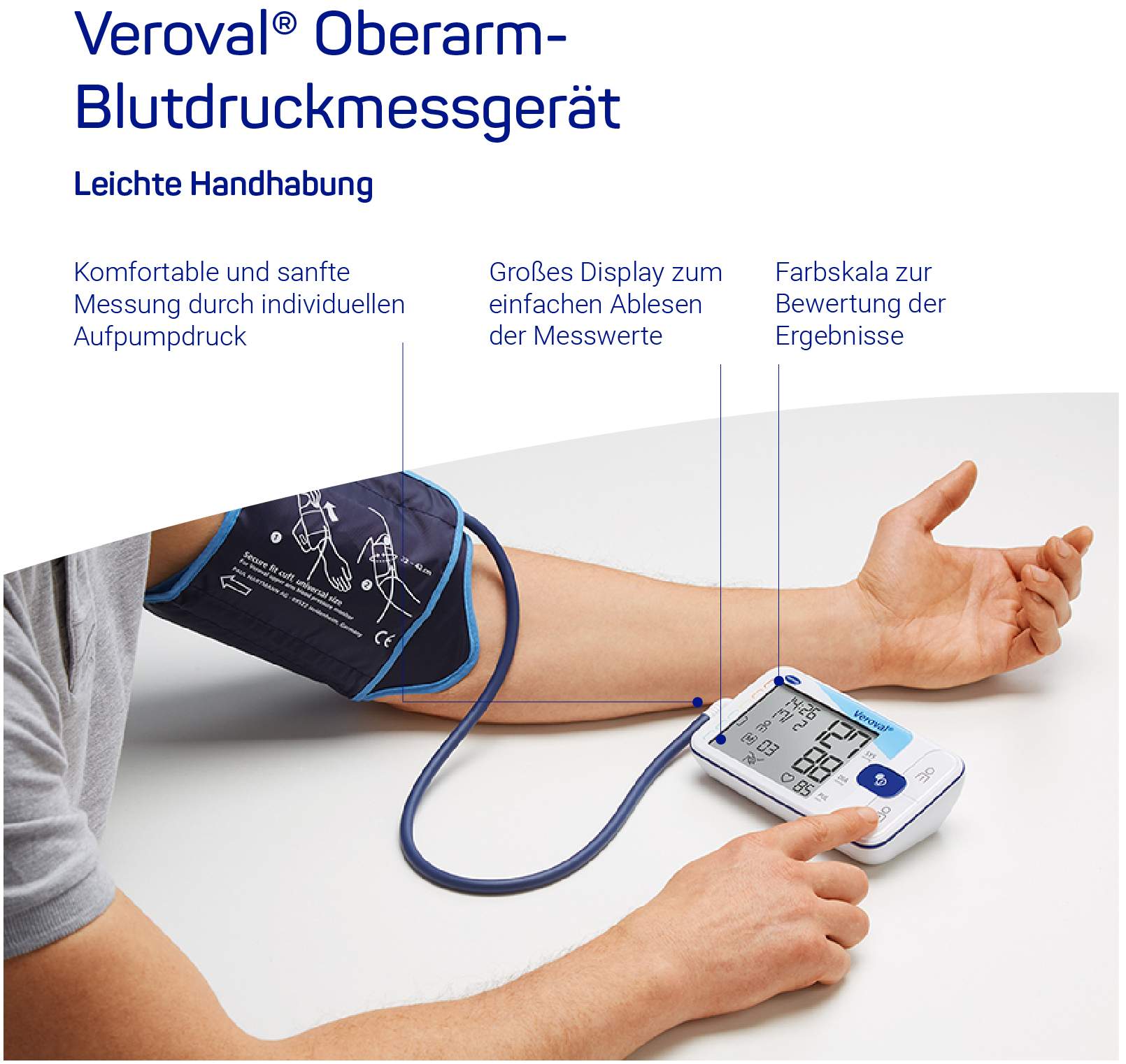 Veroval Oberarm-Blutdruckmessgerät