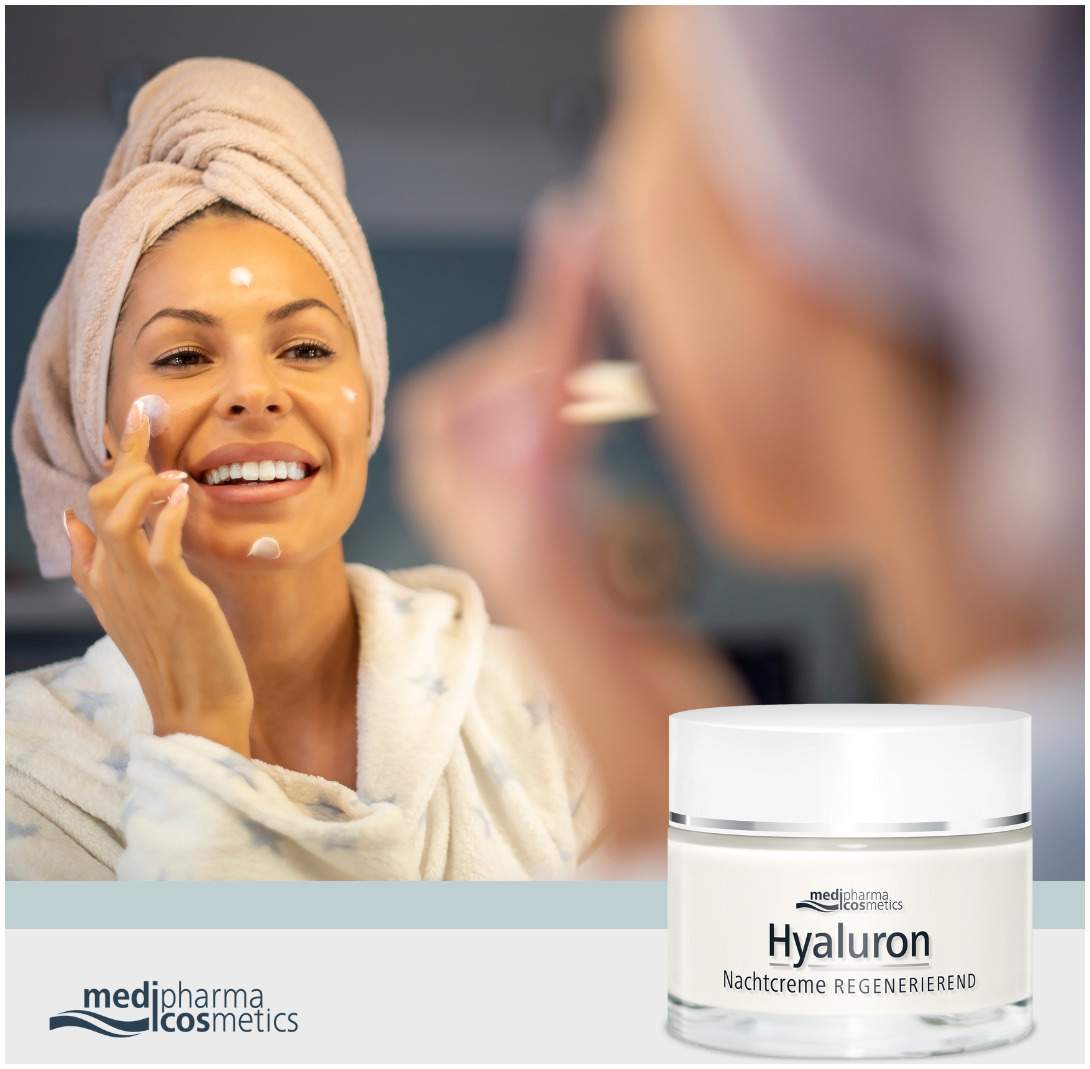 medipharma cosmetics Hyaluron Nachtcreme regenerierend 50 ml