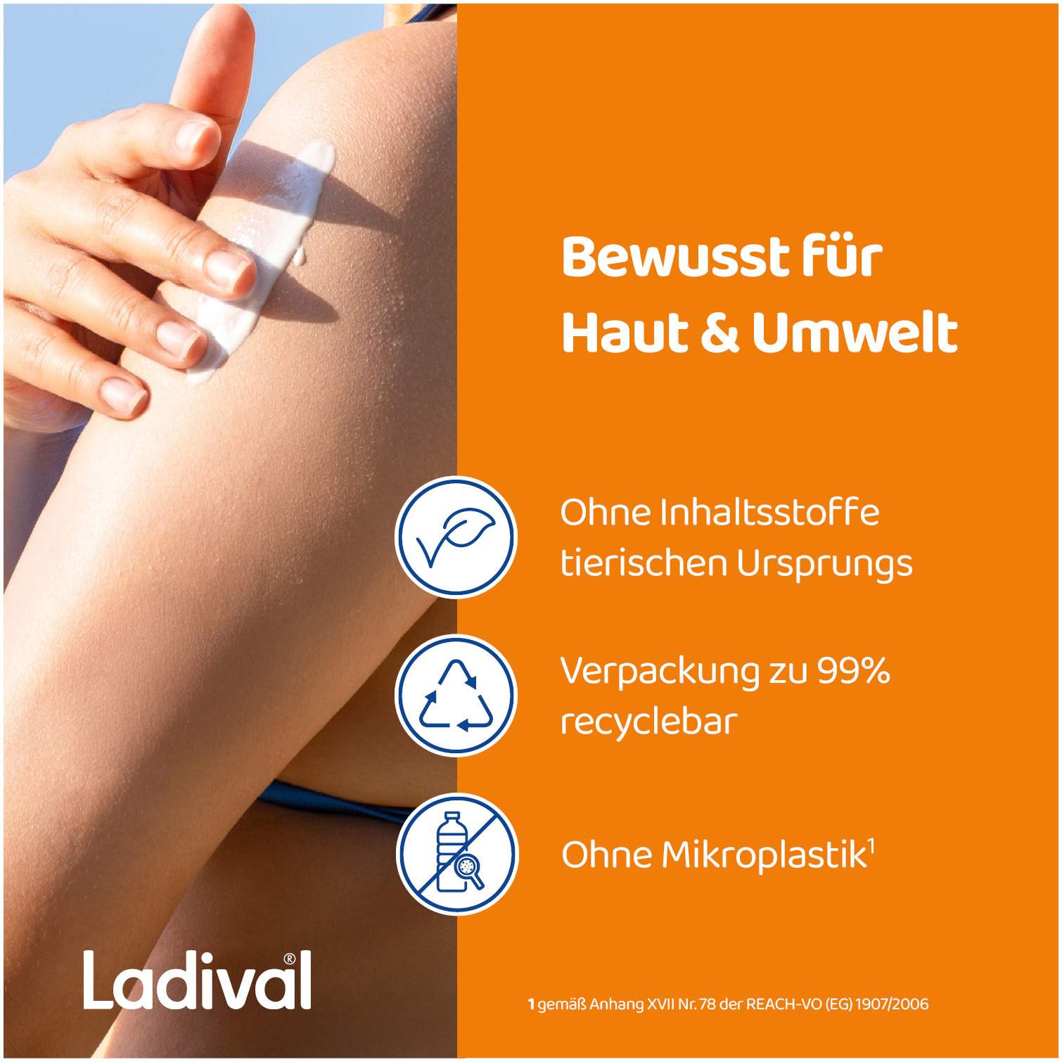 Ladival empfindliche & normale Haut Sonnenschutz-Lotion LSF 50+ 200 ml