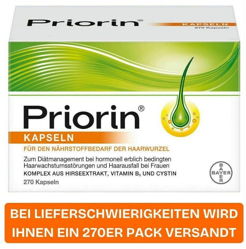Priorin Vorteilsset 2 x 120 Kapseln + gratis 30 Kapseln