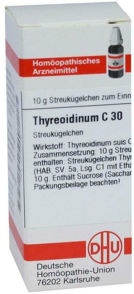 Dhu Thyreoidinum C30 10 G Globuli