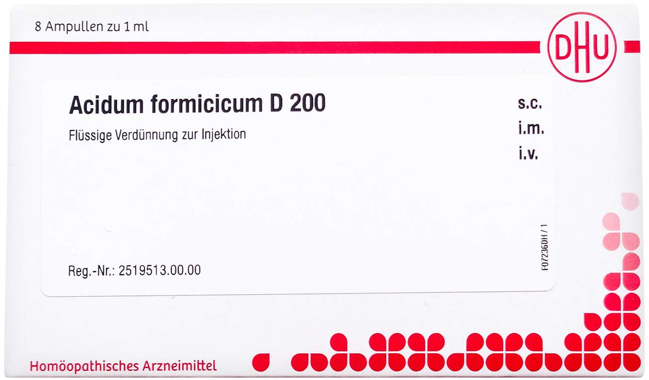 Dhu Acidum Formicicum D200 Ampullen  8 X 1ml