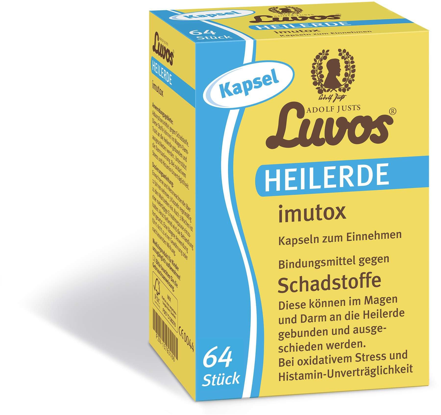 Luvos  Heilerde imutox Kapseln 64 Stück