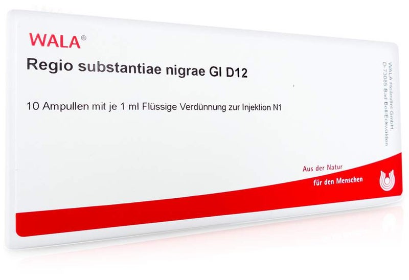 Wala Regio Substantiae Nigrae D12 10 X 1 ml Ampullen