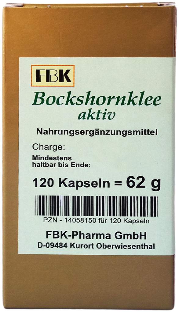 Bockshornklee Aktiv Kapseln 120 Stück