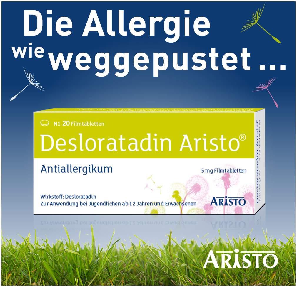 Desloratadin Aristo 5 mg 20 Filmtabletten