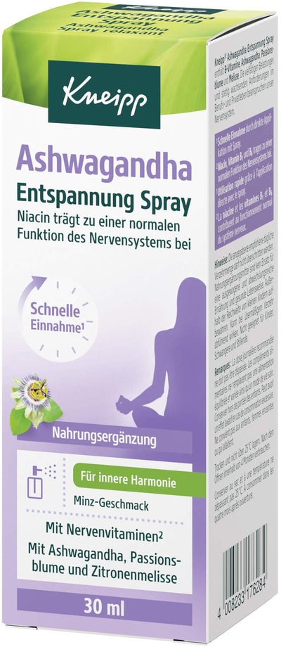 Kneipp Ashwagandha Entspannung Spray 30 ml