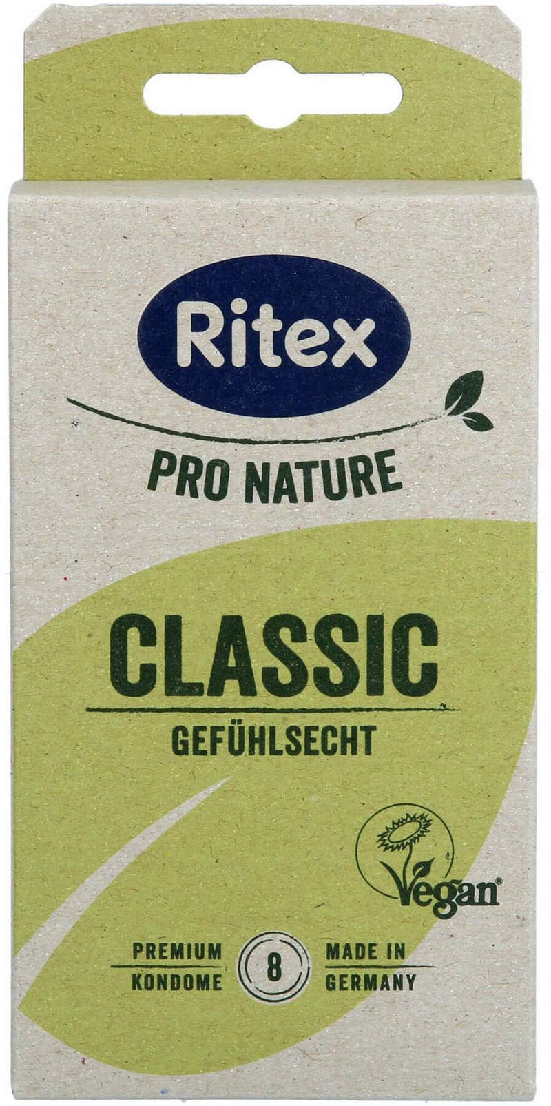 Ritex Pro Nature Classic Vegan Kondome 8 Stück
