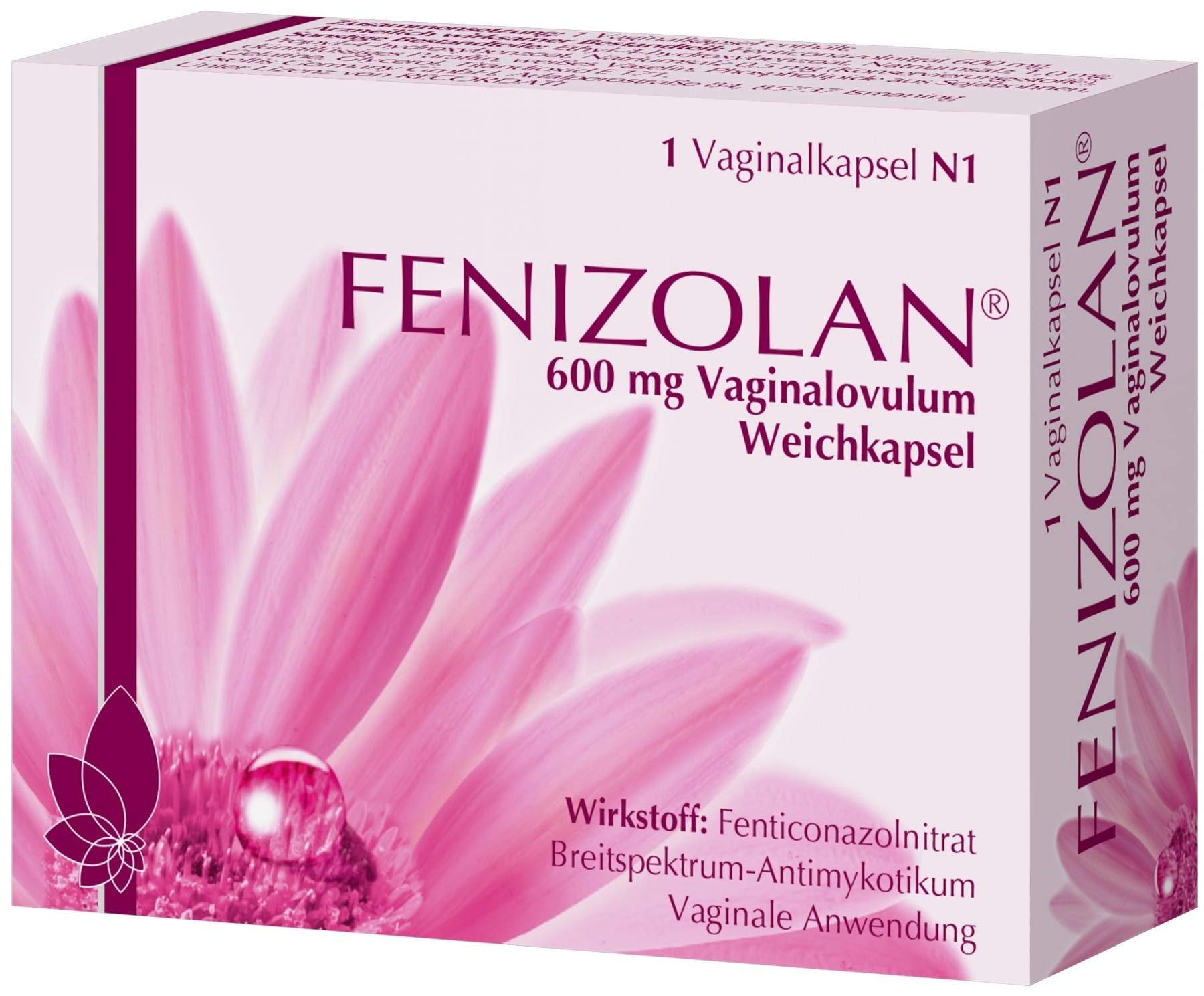 Fenizolan 600 mg 1 Vaginalzäpfchen