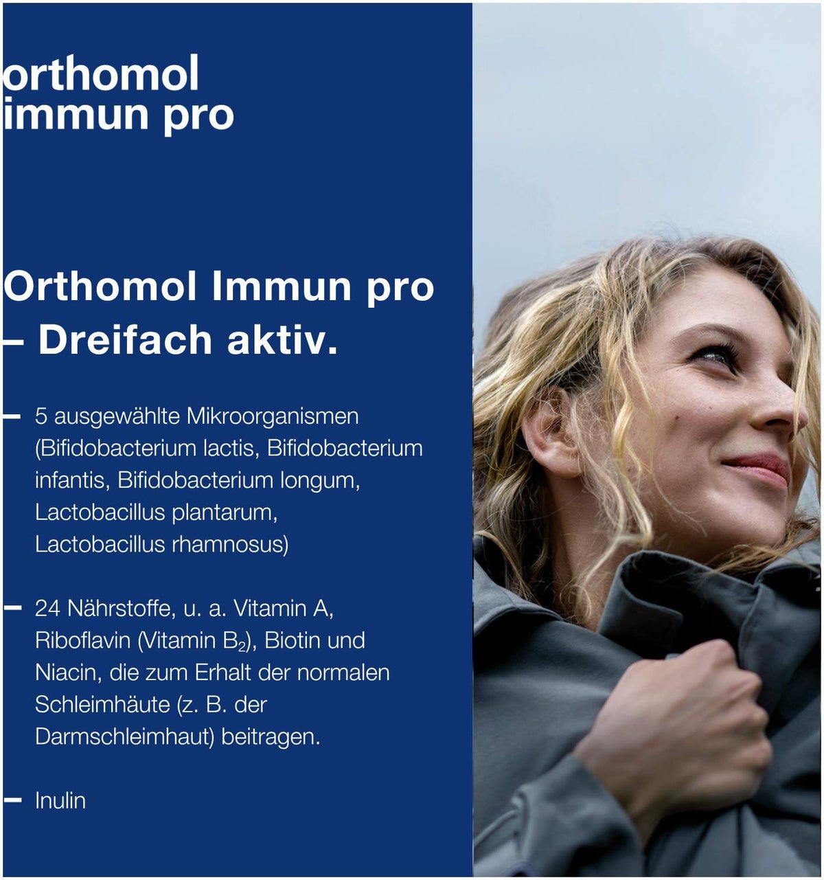 Orthomol Immun pro 30 Tagesportionen Granulat und Kapseln