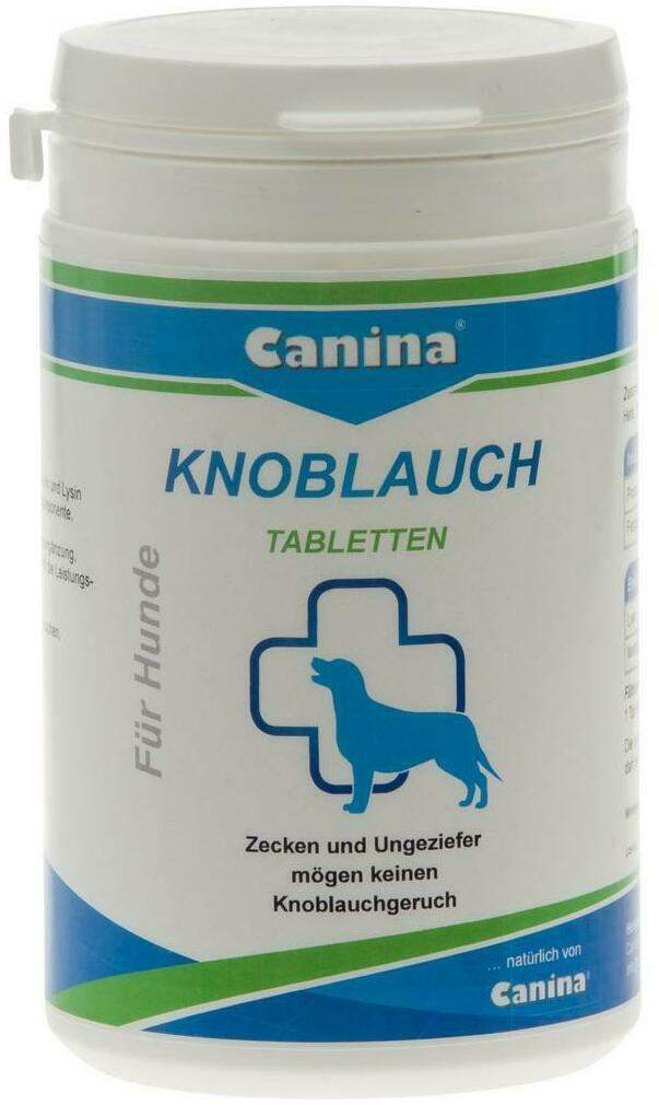 Canina Knoblauch Tabletten Für Hunde 45  Tabletten