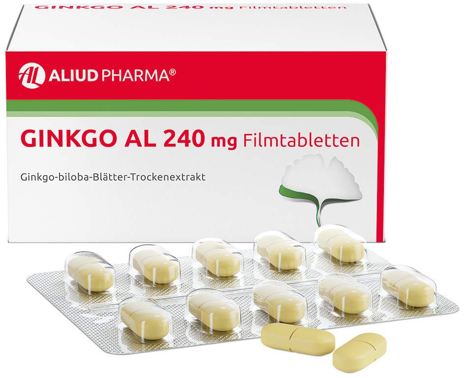 Ginkgo Al 240 mg 60 Filmtabletten